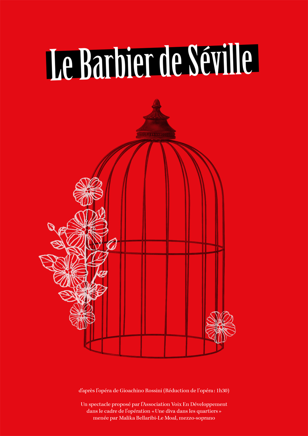 Affiche "Le Barbier de Séville"