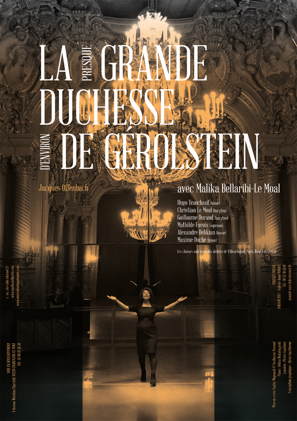 Affiche "La Grande duchesse de Gérolstein"